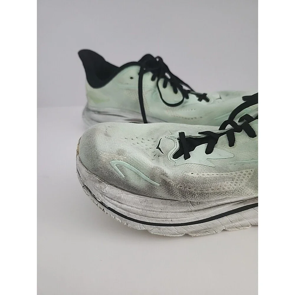 Size 13D- Hoka One One HOKA Clifton 10 Mint Fluorite Men's Running Sneakers